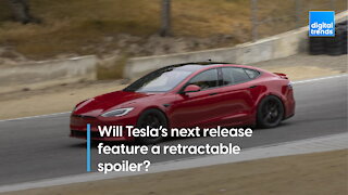 Will the next Tesla have a spoiler?