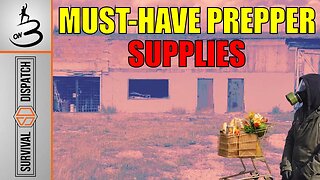 URBAN SURVIVAL: Gathering ESSENTIAL Prepper Supplies l ON3 Jason Salyer