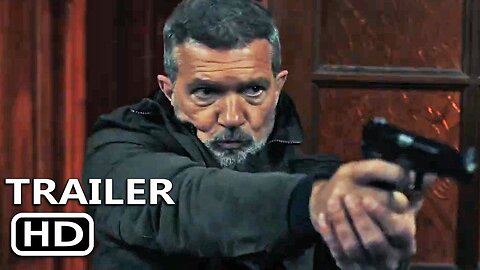 CULT KILLER - Official Movie Trailer (2024) [Adventure, Crime] Antonio Banderas, Alice Eve