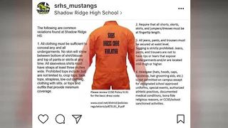 Las Vegas school's Instagram post implies students will be forced to wear orange jumpsuits