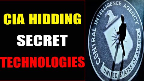 CIA HIDDING SECRET ADVANCE TECHNOLOGIES - TRUMP NEWS