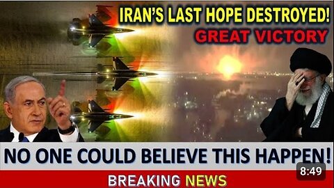 Iran Panic: Isreali missiles Breakthrough S-300 batteries & destroy Isfahan airfield with direct hit