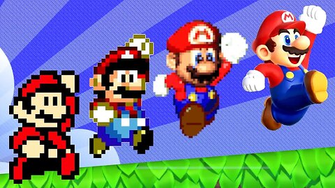 The EVOLUTION of Mario's JUMP