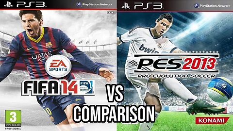FIFA 14 PS3 VS PES 2013 PS3