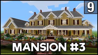 Minecraft: How To Build A Modern Mansion House (#3)
