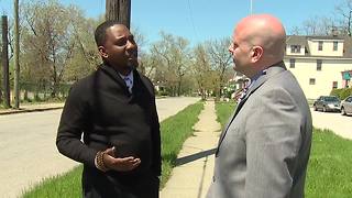 Cleveland Councilman Basheer Jones talks about repaving streets in his ward