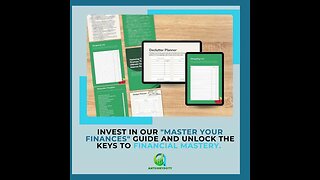 Master Your Finances Guide and Worksheets | Financial Tracker | Financial Planner | Savings Guide