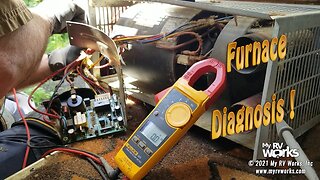 RV Furnace Diagnosis Leads To Motor Fault -- My RV Works