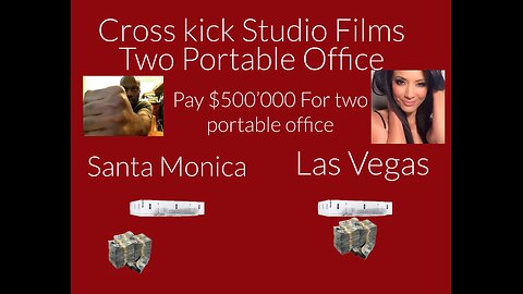 Cross kick Studio Films Two portable office pay