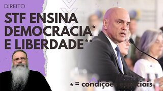 QUAL será a DEMOCRACIA e a LIBERDADE que o STF vai ensinar em PALESTRAS nos ESTADOS UNIDOS?