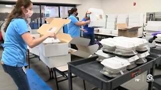 Jewish Family Services feeding families for the holiday