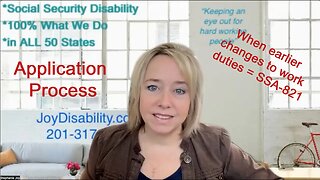 A Social Security Disability Application answer that MAY cause you an SSA-821 reporting