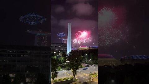 #drones for New Year's Eve in #Singapour! Drones para a #véspera de ano novo em Cingapura!