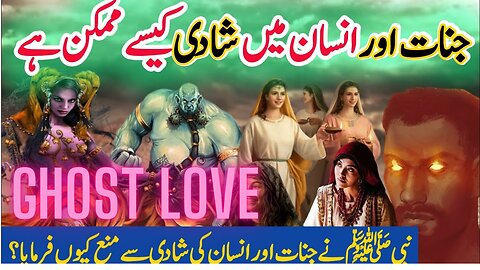 Jinnat aur insan ki shaadi | Marriage between human and jin | jinn se humbistari