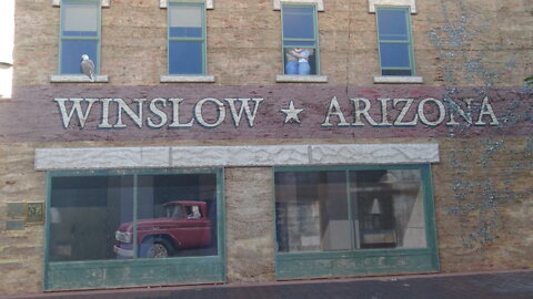 Eagles Tribute In Winslow, Arizona