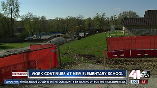 Work continues at new elementary school