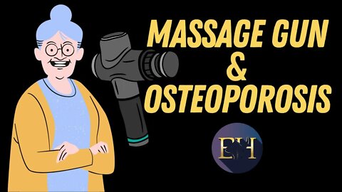 Can a massage gun help a person with osteoporosis? | Is it safe to use | How to use a massage gun
