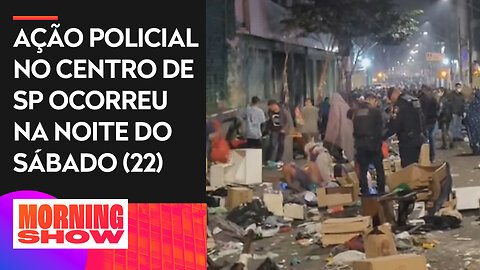 Operação contra traficantes na Cracolândia termina com 18 presos