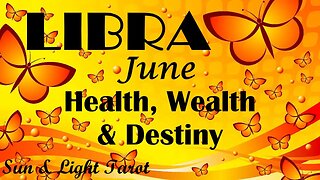 Libra "Fate Turns in Your Favor! After Big Massive Necessary Clean-ups!" June Health Wealth Destiny