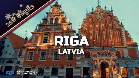 RIGA LATVIA STREET LEVEL - DJI OSMO ACTION 4