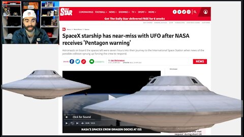 'Pentagon Warning' To NASA | SpaceX Starship Crew Has Near-Miss With UFO!