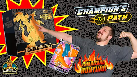Champion's Path Elite Trainer Box #3 | Charizard Hunting | Pokemon Cards Opening