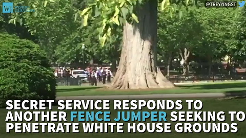 Secret Service Responds To Another Fence Jumper Seeking To Penetrate White House Grounds