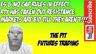 ES NQ GAP Rules In Effect - The Pit Futures Trading