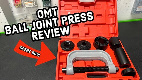 Orion Motor Tech Ball Joint and U Joint Press Tool Review