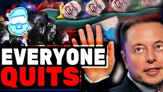 Elon Musk LAUGHS As 1,200 MORE Twitter Staff Quit! MSM & Leftist CRY As Somehow Twitter Doesn't Fail