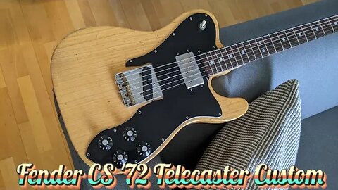 Fender custom shop 1972 Telecaster custom demo