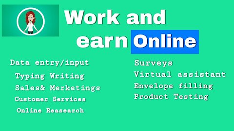 Work online as online virtual Assistant and start your earning today