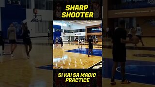 Ganito na pala ka sharp shooter si kai! 🤯#shorts