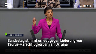 Bundestag stimmt erneut gegen Lieferung von Taurus-Marschflugkörpern an Ukraine