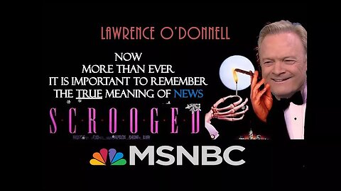Lawrence O'Donnell Does Scrooged