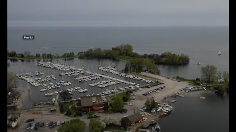Ash bridge's Bay Yacht Club (ABYC), Lake Ontario, Toronto