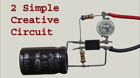 2 Simple Creative Circuit using phone charger, 2 Simple Diy Inventions Circuit
