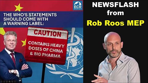 NEWSFLASH from Rob Roos MEP (Member European Parliament)