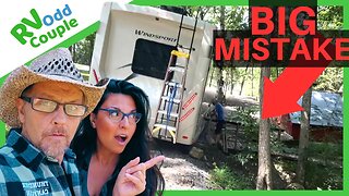 How NOT to drive an RV! Beginner RV Driving Mistakes Newbies!
