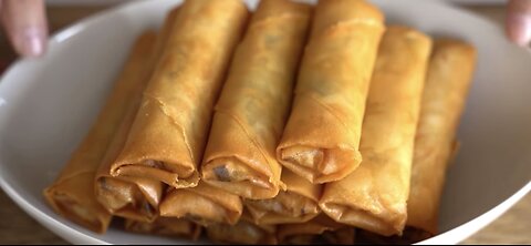 Best Egg Rolls at Home! Spring Rolls Take-Out Style