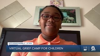 Nonprofit holding virtual grief counseling camp for children coping with loss