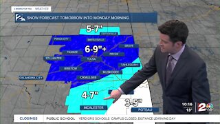 Saturday Late Night Weathercast