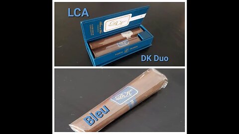 LCA DK Duo Bleu cigar review