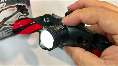 Zoomable Waterproof High Power Tensile LED Headlamp review and giveaway