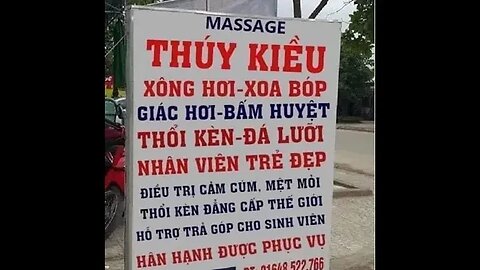 Massage tại VN . Kèm theo văn nghệ thổi kèn #shorts