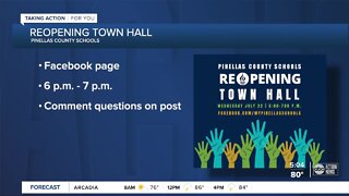 Pinellas County Schools hosting virtual town hall to answer all reopening questions