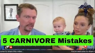 5 CARNIVORE Diet Mistakes + Your Questions