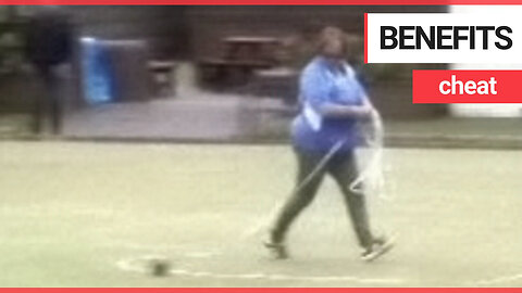 Benefits cheat who claimed she could hardly walk caught playing crown green bowls