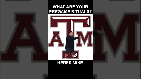 What Are Your Pregame Rituals? Texas A&M vs Miami Week 2 #collegefootball #ncaafootball #football