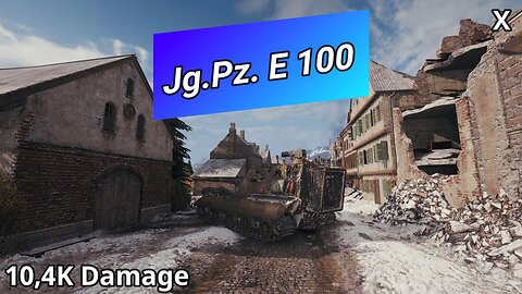 Jagdpanzer E 100 (10,4K Damage) | World of Tanks